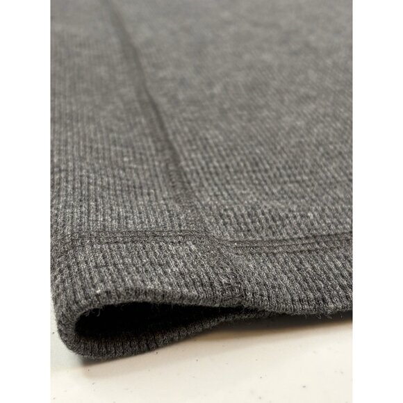 NWT Duluth Trading Co. Burly Thermal Relaxed Fit Henley Men’s M Charcoal Grey - Picture 9 of 15